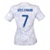 Frankrike Antoine Griezmann #7 Borta matchtröja Dam VM 2022 Kortärmad Billigt